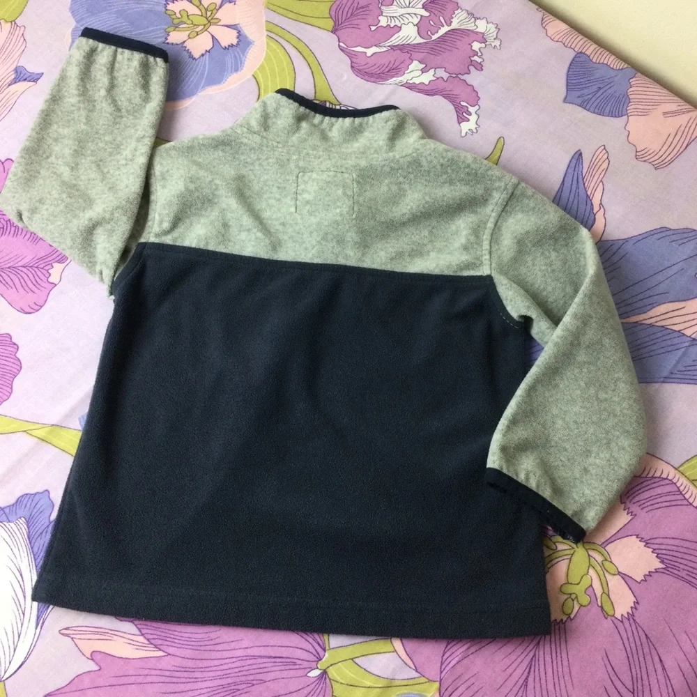 EUC OshKosh Fleece 1/4 Zip Up Sweatshirt Toddler